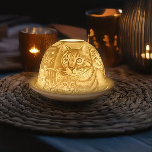Other - cats and Kittens Fairy Lamp Lithophane